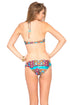 Luli Fama Wild & Free Weave Fringed Halter Top